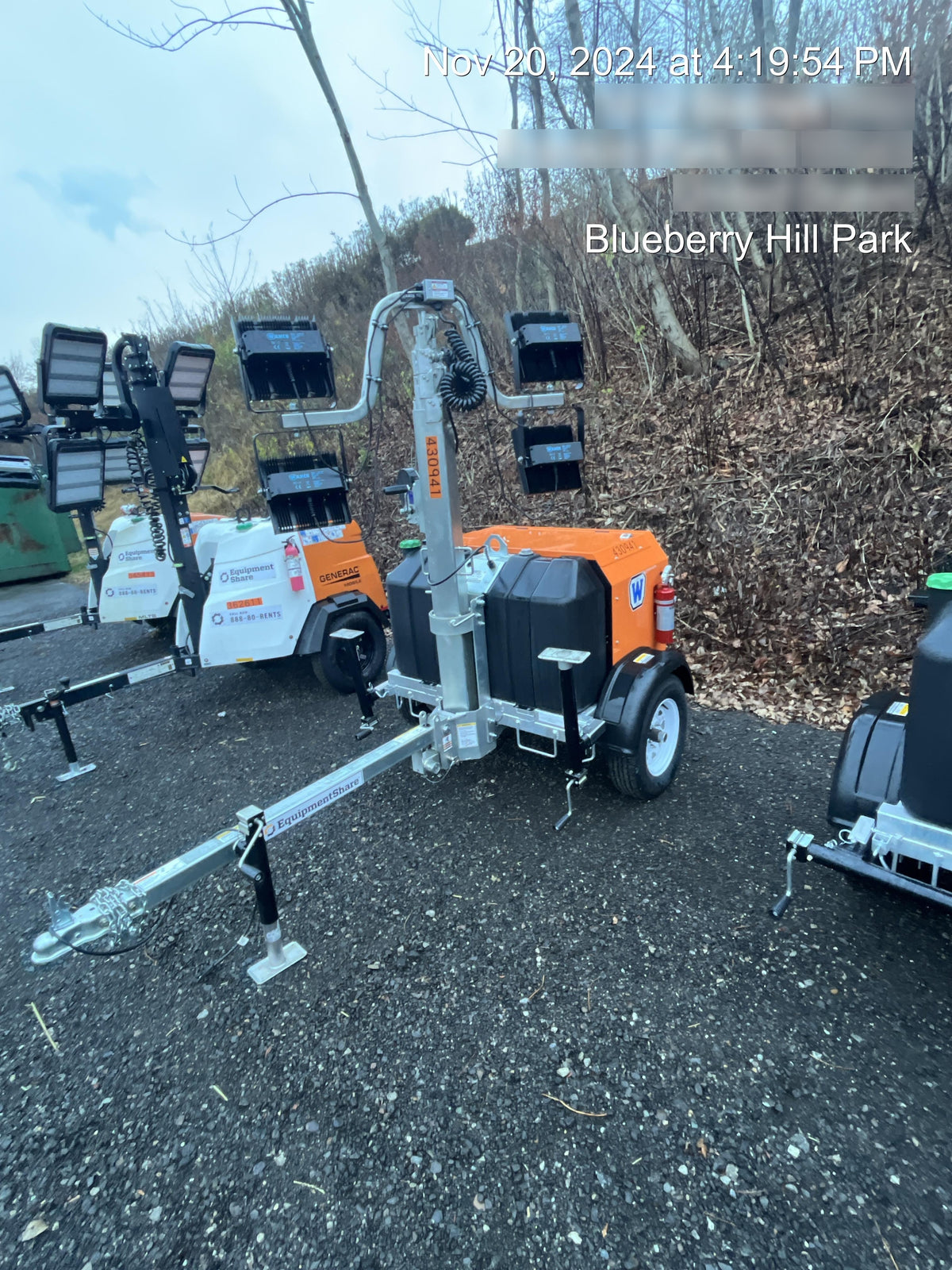2024 Wanco WLTT-4MM4K Diesel, Deep Sea Controller, Shore Power Plug, Auto Start, (4) 350W LED Floodlights, 4kW Generator, 60 Gal Fuel Tank, 2" Ball, T3