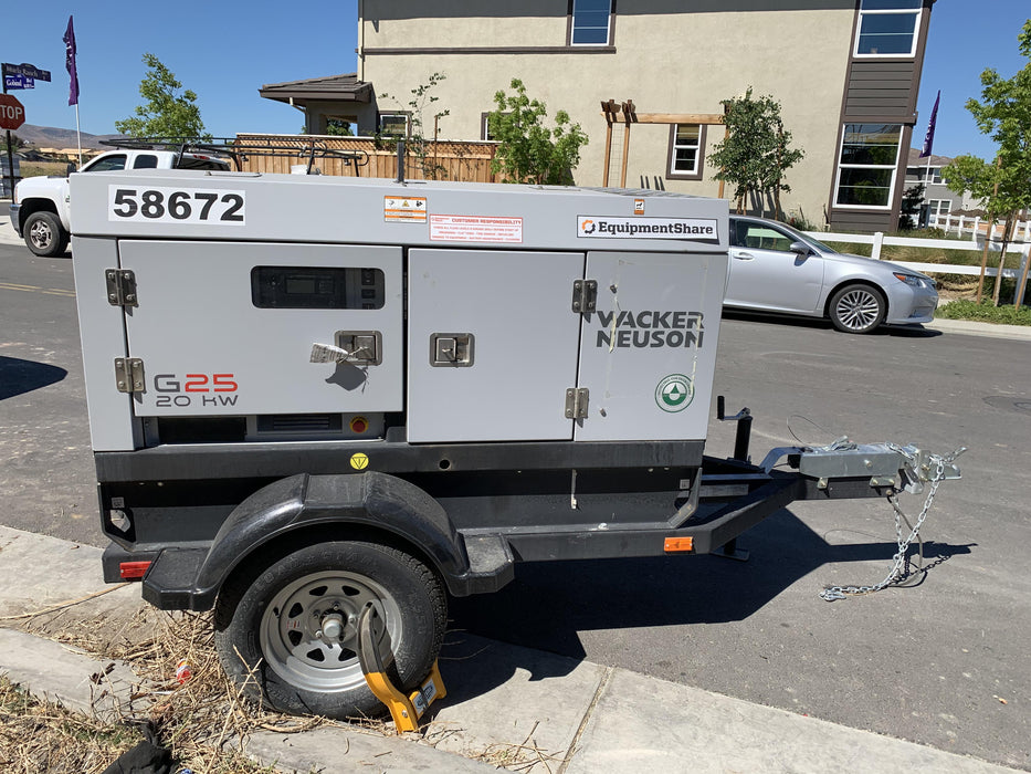 2020 WACKER NEUSON G25