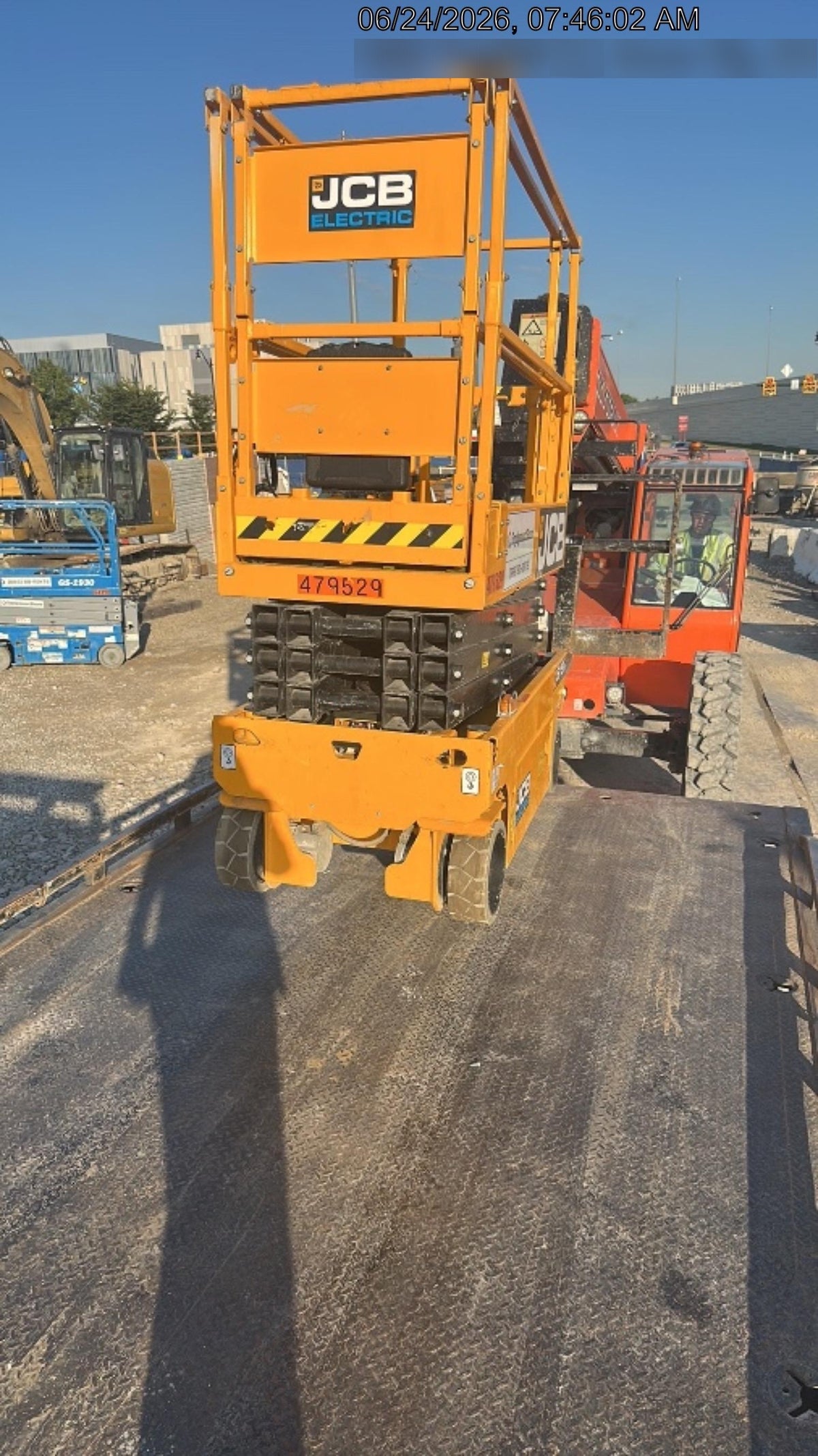2020 Genie GS-1930 Solid Non Marking Tires, Beacon, Folding rails with half height swing gate