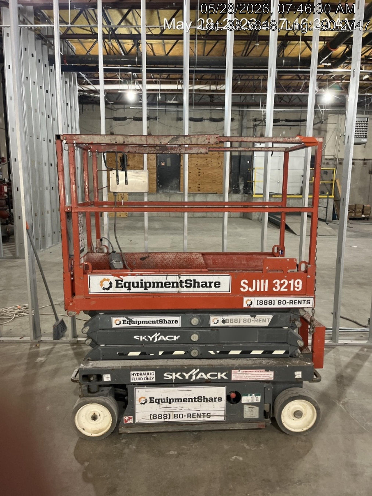 2019 Skyjack SJIII-3219 Standard w/Trojan Batteries