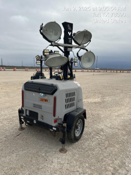 2019 Wacker Neuson LTV6L-MH Wacker Neuson LTV6L Mobile Light Tower w/Fuel Level Sensor Installed