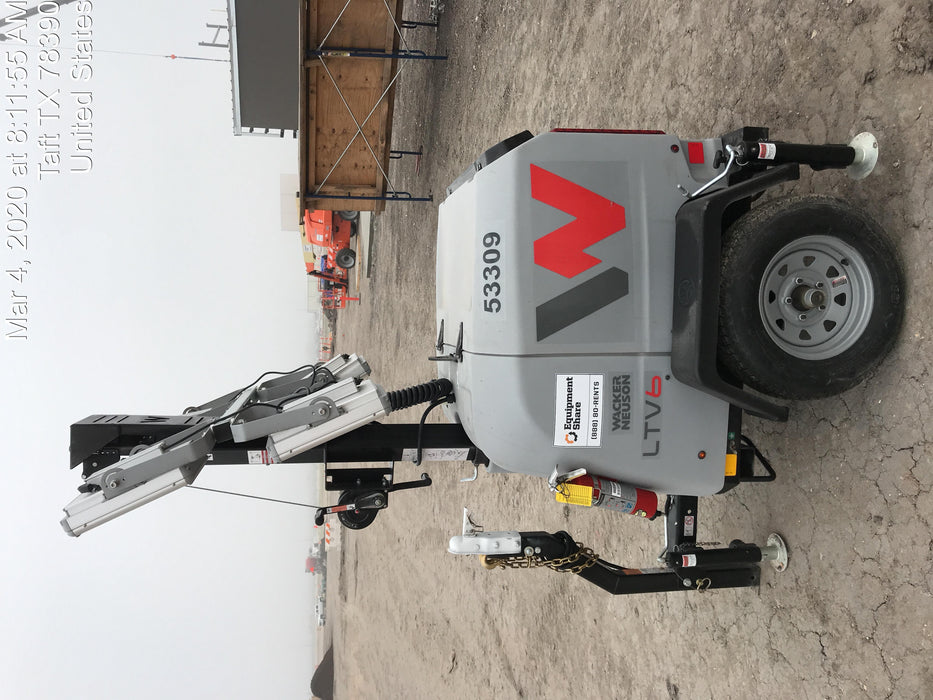 2019 Wacker Neuson LTV6K-LED LED Light Towers