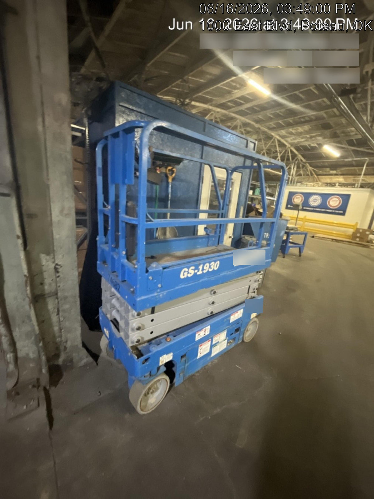 2020 Genie GS-1930 Fixed rails with chain entry gate - Pre A92.20