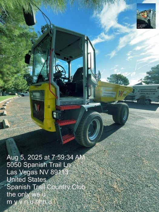 2025 WACKER NEUSON DV605 Cab Turf Tires