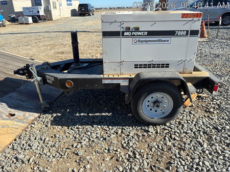 2022 Multiquip DA7000SSA3 Kubota Diesel, Trailer Mounted Package