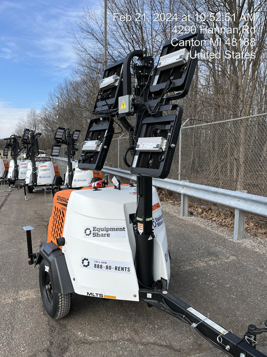 2024 Generac MLT2 Diesel, Flex Switch 120V Input, Powerzone Controller, 
(4) 320W LED Lights, 4kW Generator, 39.9 Gal Fuel Tank, 2" Ball, T3