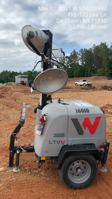 2018 Wacker Neuson LTV6L-MH Wacker Neuson LTV6K Mobile Light Tower