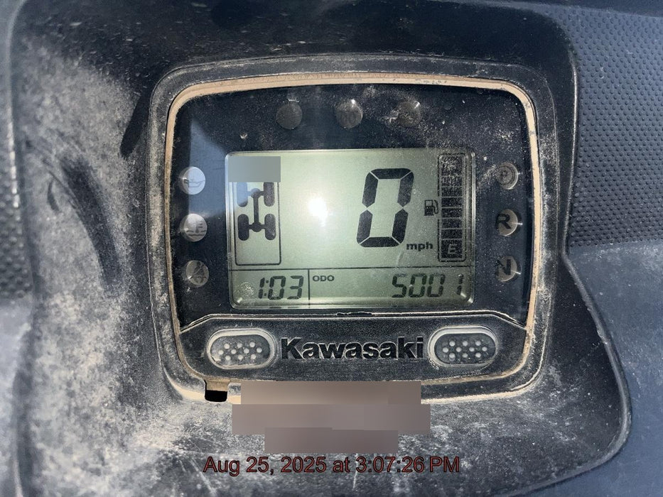 2019 Kawasaki Mule PRO-DXT Standard Options, Backup Alarm, Beacon, Plastic Hard Top, Poly Windshield, Horn Kit