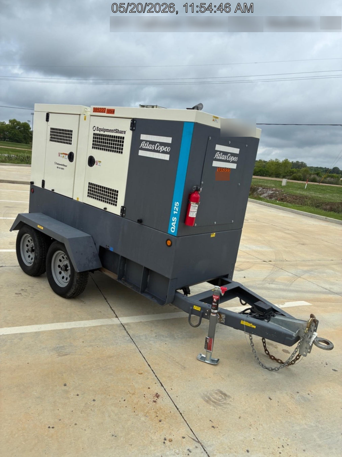 2023 ATLAS COPCO QAS 125