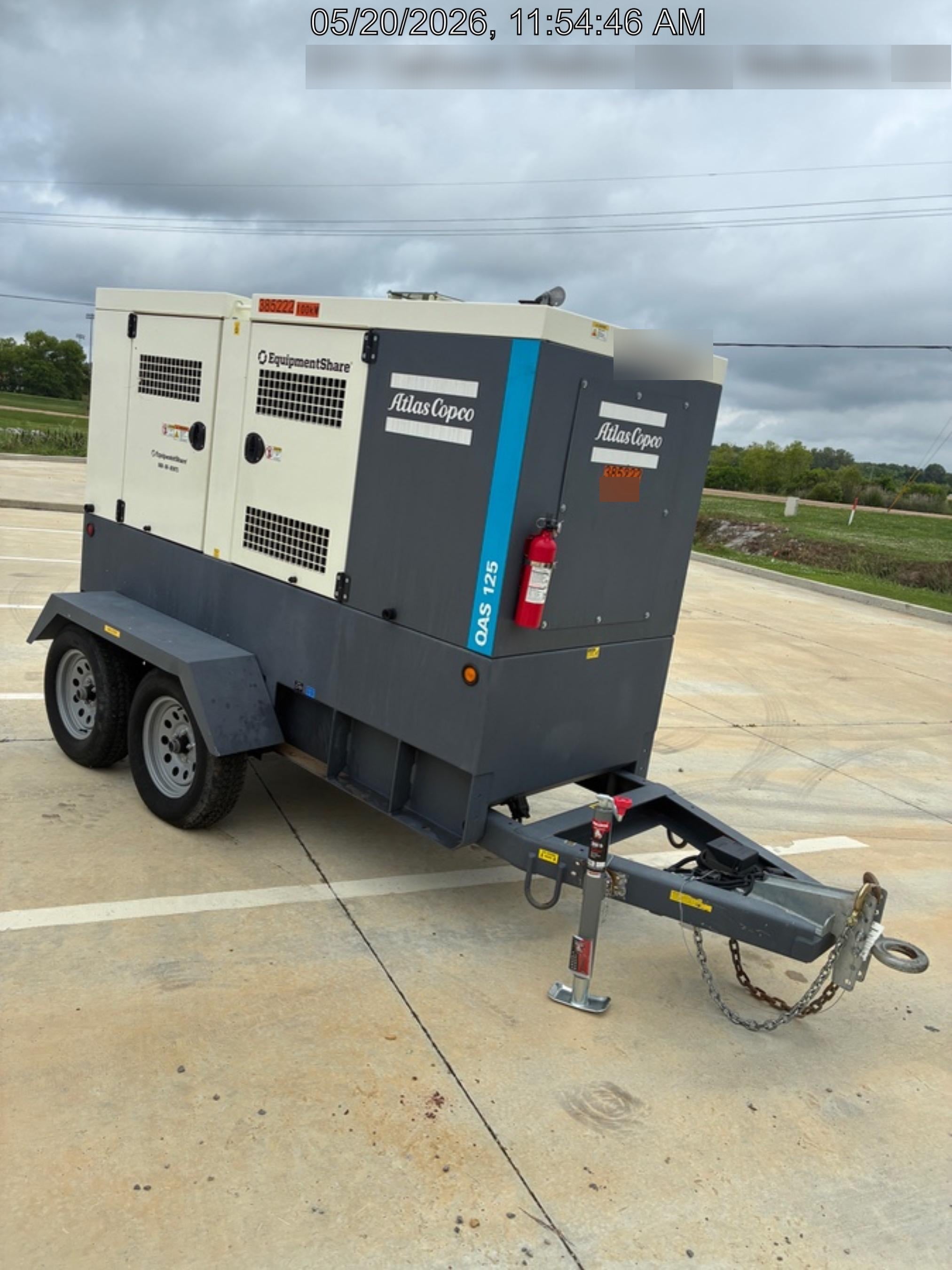 2023 ATLAS COPCO QAS 125