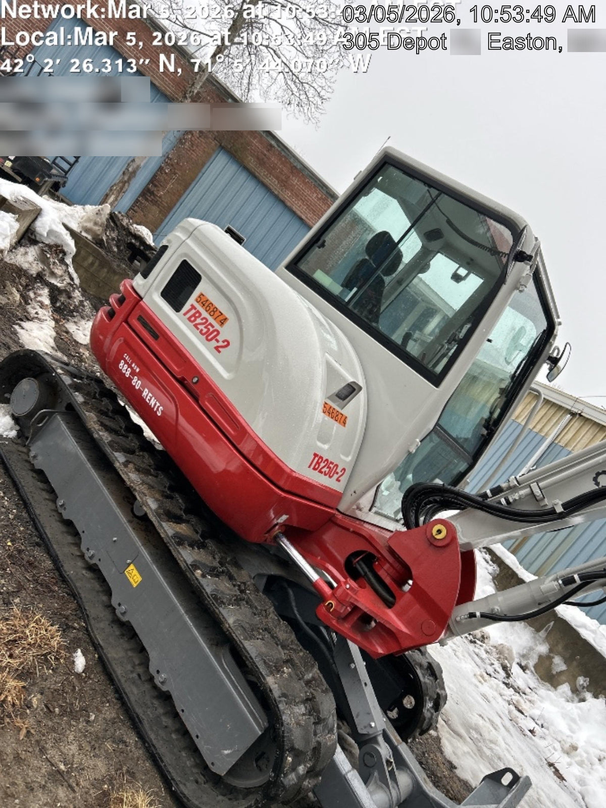 2025 TAKEUCHI TB250-2CR