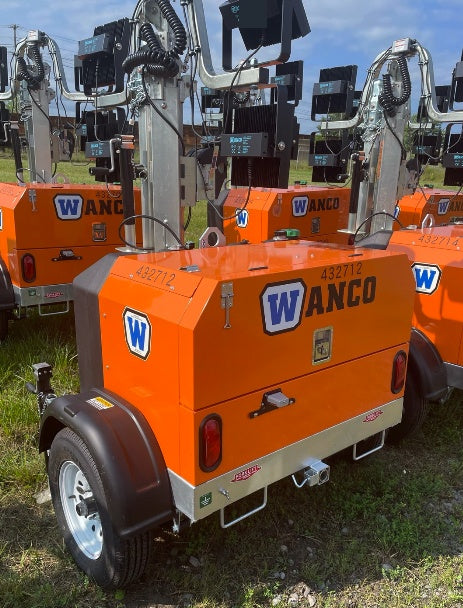 2024 Wanco WLTT-4MM4K Diesel, Deep Sea Controller, Shore Power Plug, Auto Start, (4) 350W LED Floodlights, 4kW Generator, 60 Gal Fuel Tank, 2" Ball, T3