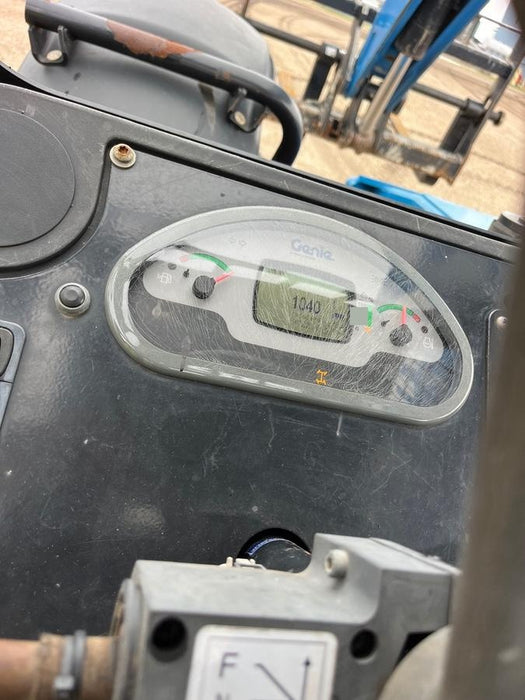 2018 Genie GTH-1056 Genie GTH-1056 w/Open ROPS, Solid Tires, Work Light/Beacon, 60" Carriage and Forks