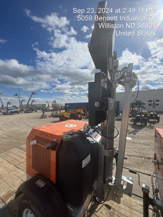 2024 Wanco WLTT-4MM4K Diesel, Deep Sea Controller, Shore Power Plug, Auto Start, (4) 350W LED Floodlights, 4kW Generator, 60 Gal Fuel Tank, 2" Ball, T3