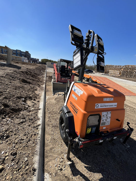 2023 Generac MLT2 Diesel, Flex Switch 120V Input, Powerzone Controller, (4) 320W LED Lights, 4kW Generator, 39.9 Gal Fuel Tank, 2" Ball, T3