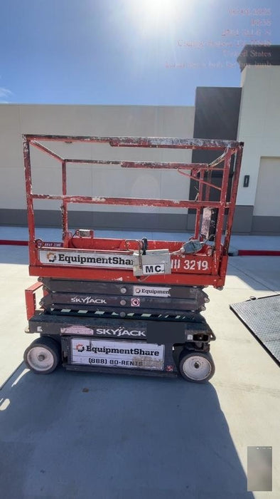 2019 Skyjack SJIII-3219 Standard Options, Trojan Batteries