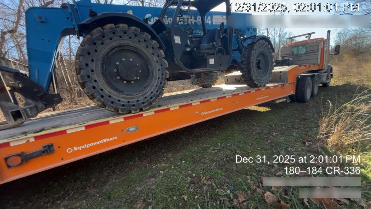 2017 Genie GTH-844 Genie GTH-844, Solid Tires, 60" carriage/forks, Open ROPS, Work Lights