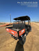 Kubota RTV-X1140W-H Canopy, 4-Seater, Diesel, Windshield Acrylic Clear, LED Strobe, Backup Alarm