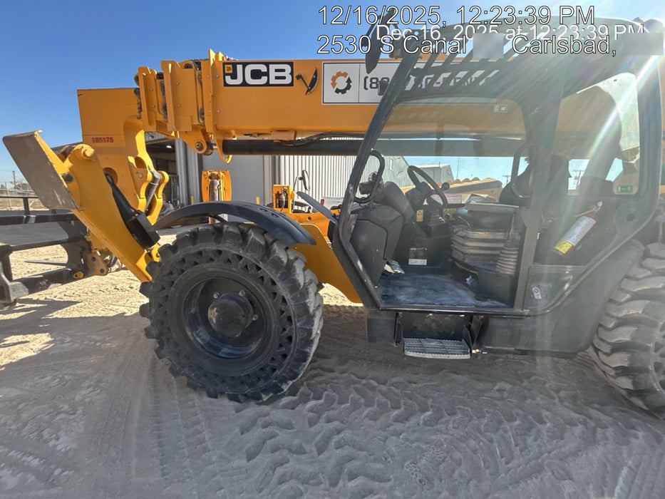 2020 JCB 512-56 Canopy, 74Hp, Solid Tires, Work Lights, Beacon, Aux Hydraulics, Back up Alarm, Lifting Eye, ES Decals
