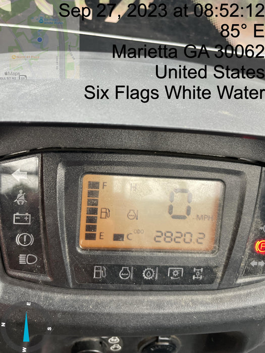 2022 Kubota RTV-X1140W-H Plastic Canopy, Windshield Acrylic Clear, LED Strobe Light, Wire Harness Kit, Back up Alarm