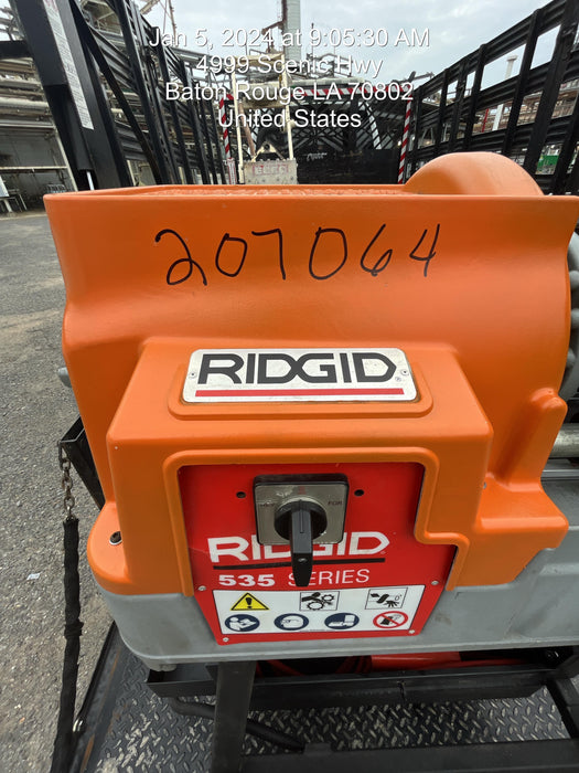 2021 RIDGID 535