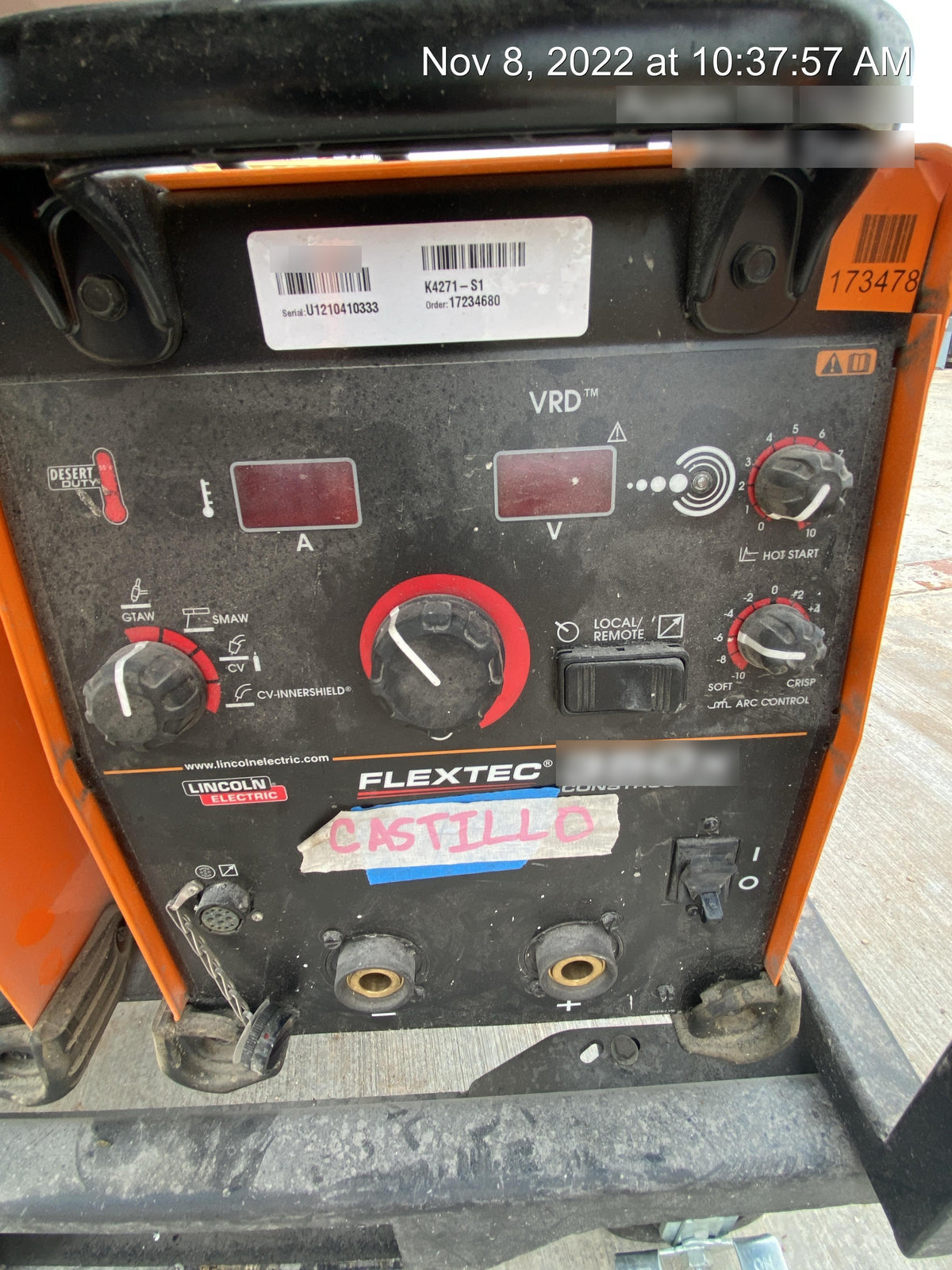2021 LINCOLN ELECTRIC FLEXTEC 350X