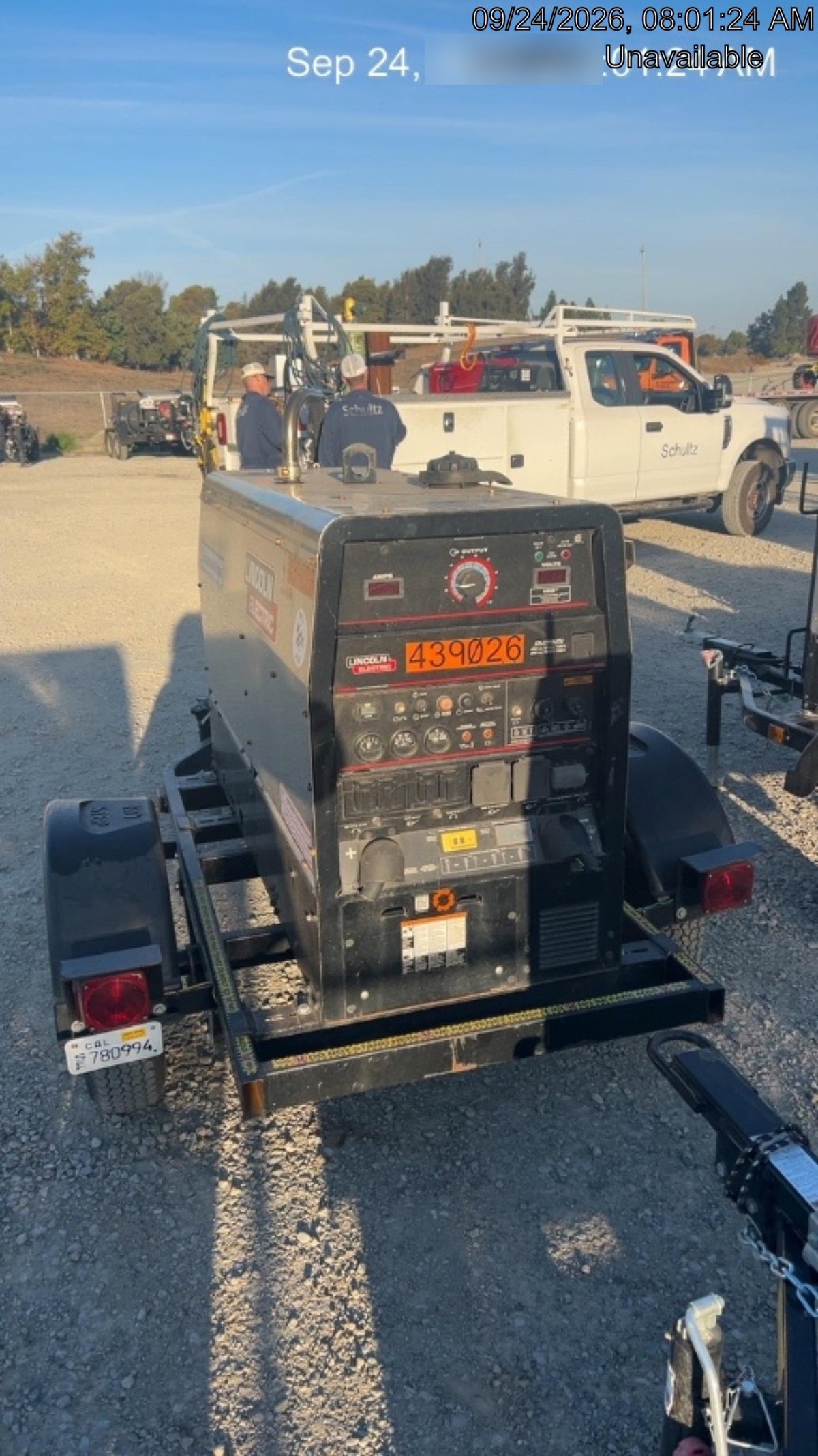 2024 Lincoln Electric LE400 Kubota V1505, Trlr, Cable Rack, Light Kit, ES Decals, T3