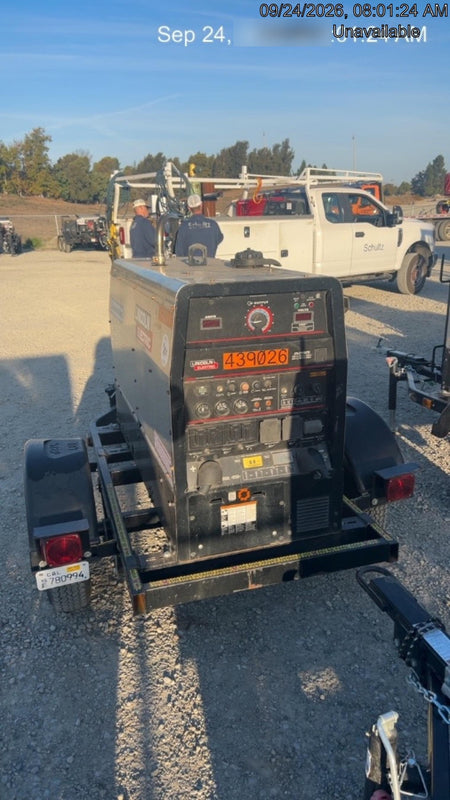 2024 Lincoln Electric LE400 Kubota V1505, Trlr, Cable Rack, Light Kit, ES Decals, T3