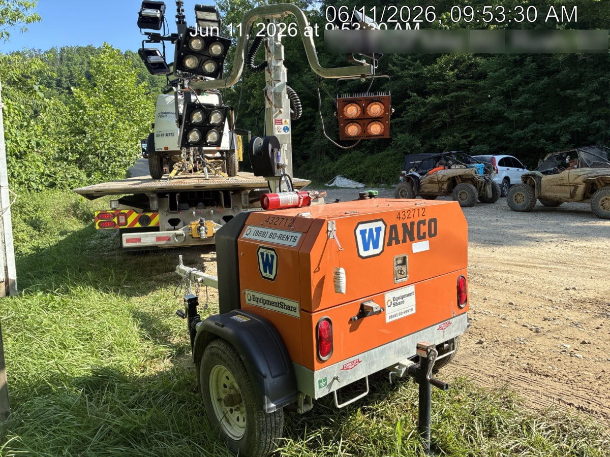 2024 Wanco WLTT-4MM4K Diesel, Deep Sea Controller, Shore Power Plug, Auto Start, (4) 350W LED Floodlights, 4kW Generator, 60 Gal Fuel Tank, 2" Ball, T3