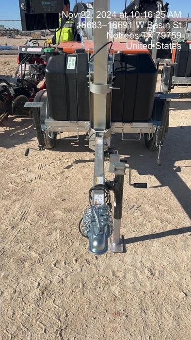 2024 Wanco WLTT-4MM4K Diesel, Deep Sea Controller, Shore Power Plug, Auto Start, (4) 350W LED Floodlights, 4kW Generator, 60 Gal Fuel Tank, 2" Ball, T3