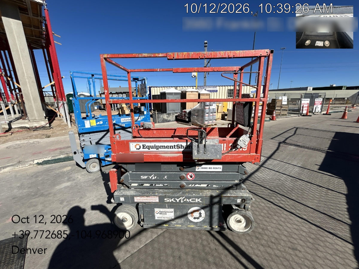 2019 Skyjack SJIII-3219 Standard Options