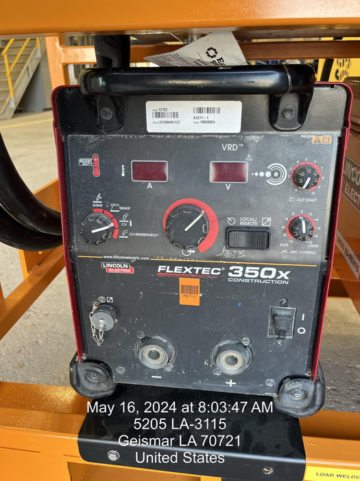 2020 LINCOLN ELECTRIC FLEXTEC 350X