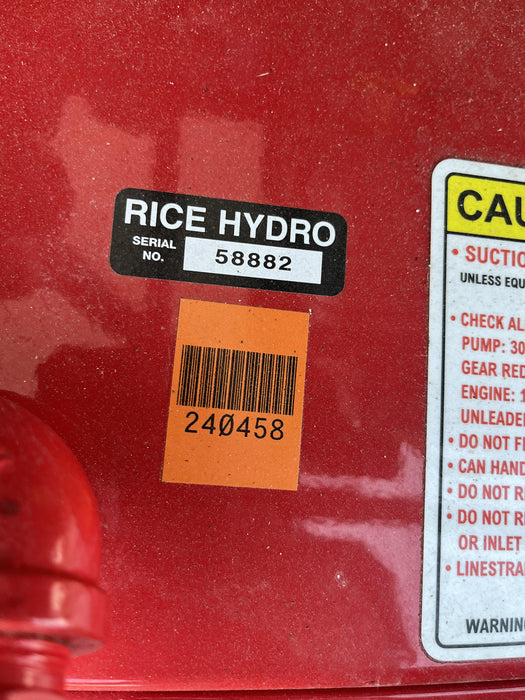2022 RICE HYDRO DPV-3B