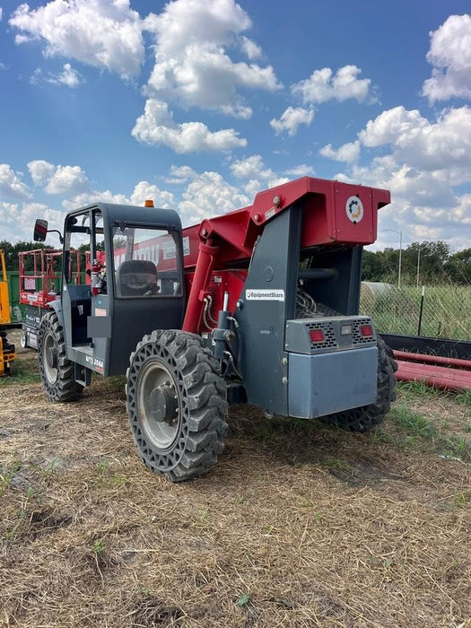 2018 Manitou MTA8044 MTA 8044 - 74 HP T4, Canopy, Worklights/Strobe, Beacon, 66" Carriage, 48" Forks, Solid Tires, Lift Hook, Aux Hydraulics
