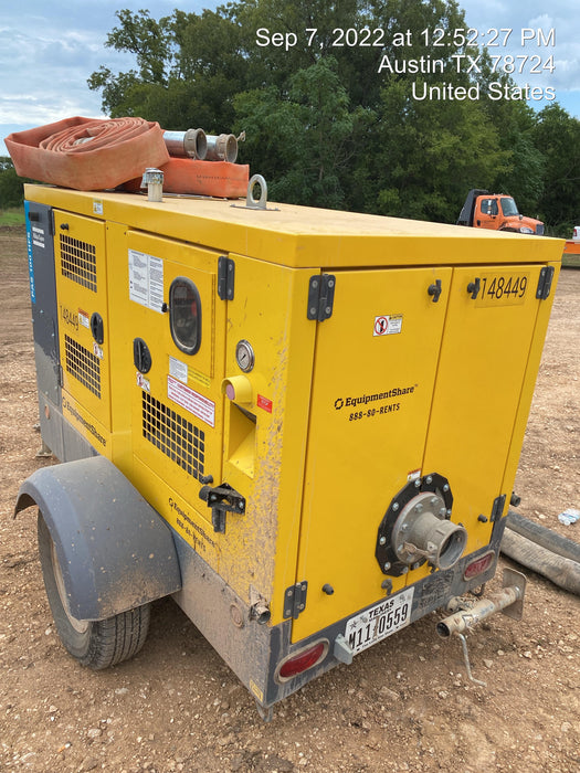 2021 ATLAS COPCO PAS 100 HF CS Enclosed
