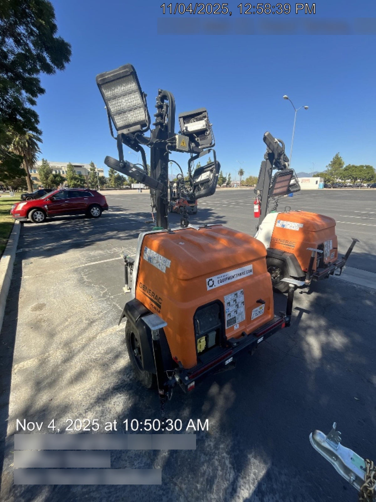 2023 Generac MLT2 Diesel, Flex Switch 120V Input, Powerzone Controller, (4) 320W LED Lights, 4kW Generator, 39.9 Gal Fuel Tank, 2" Ball, T3