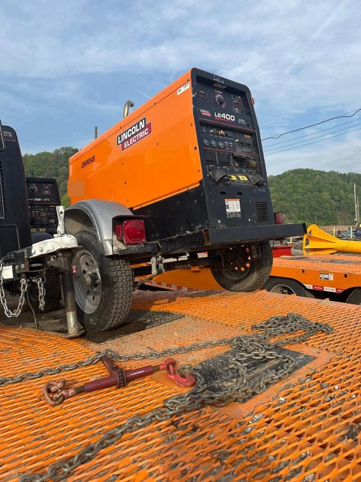 2022 Lincoln Electric LE400 Kubota V1505, Trlr, Cable Rack, Light Kit, ES Decals, T3