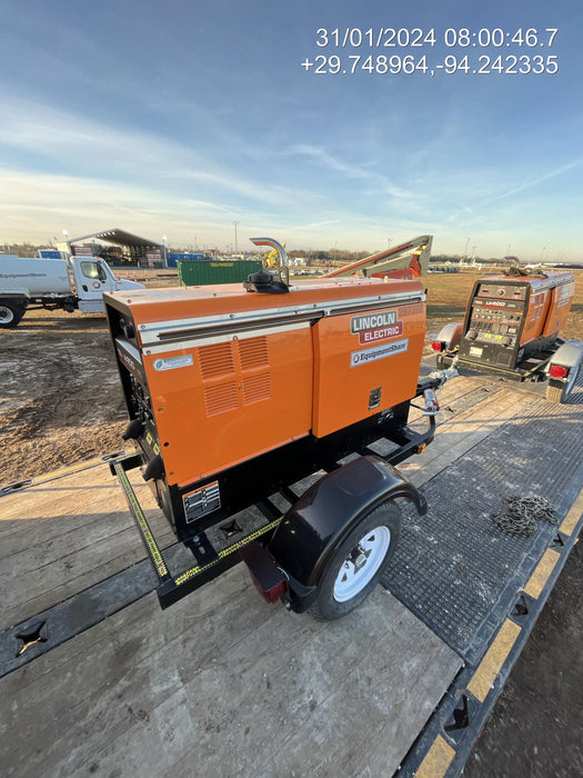 2022 Lincoln Electric LE400 Kubota V1505, Trlr, Cable Rack, Light Kit, ES Decals, T3