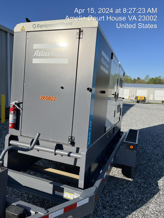 2022 ATLAS COPCO QAS 175