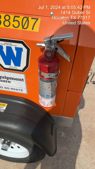 2024 Wanco WLTT-4MM4K Diesel, Deep Sea Controller, Shore Power Plug, Auto Start, (4) 350W LED Floodlights, 4kW Generator, 60 Gal Fuel Tank, 2" Ball, T3