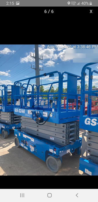 2020 Genie GS-3246 Standard, Folding full height swing gate