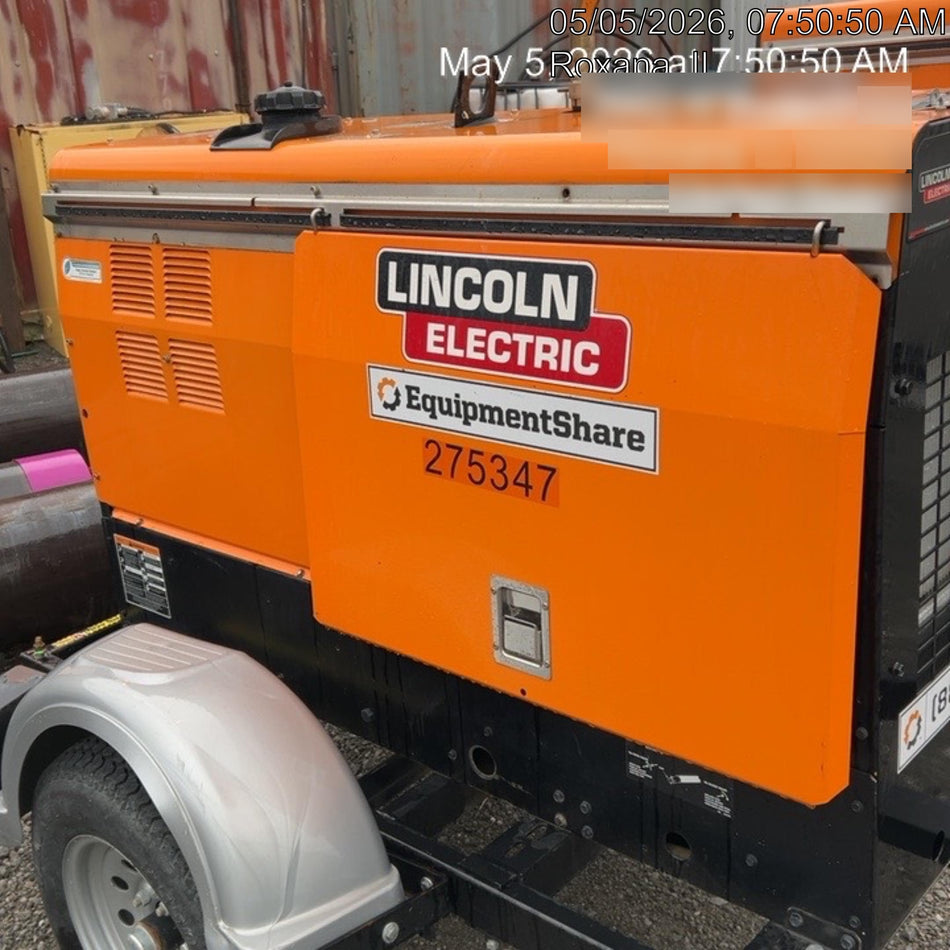 2022 Lincoln Electric LE400 Kubota V1505, Trlr, Cable Rack, Light Kit, ES Decals, T3