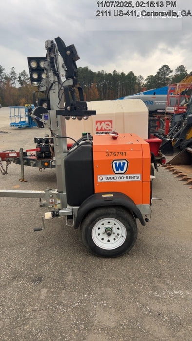 2023 Wanco WLTT-4MM4K Diesel, Deep Sea Controller, Shore Power Plug, Auto Start, (4) 350W LED Floodlights, 4kW Generator, 60 Gal Fuel Tank, 2" Ball, T3