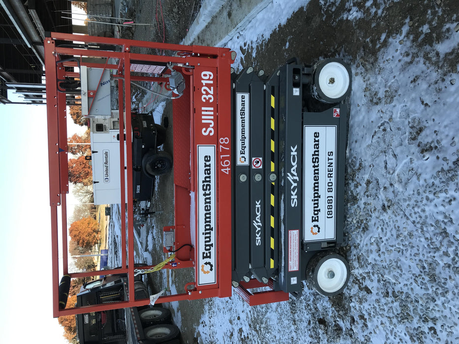 2019 Skyjack SJIII-3219 Standard Options, Trojan Batteries