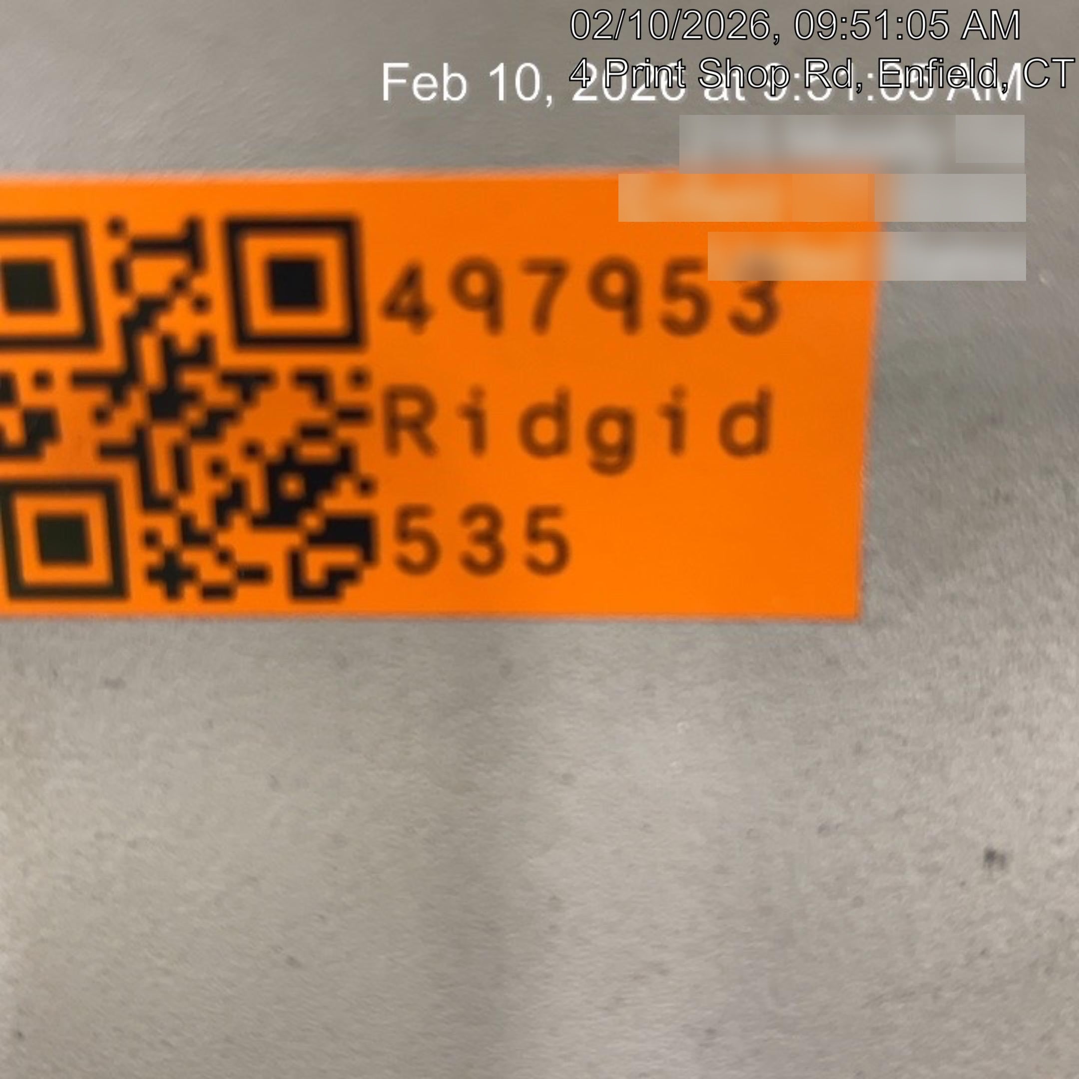2024 RIDGID 535