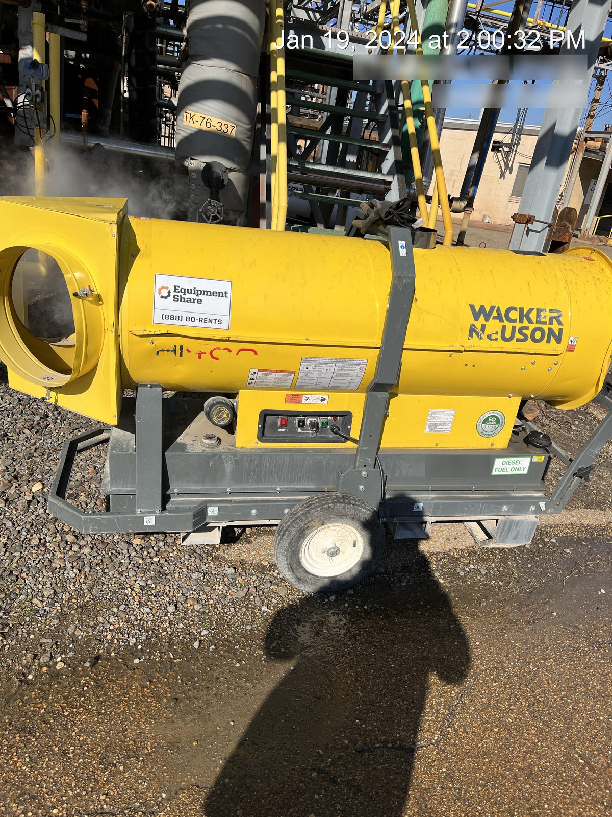 2019 WACKER NEUSON HI400