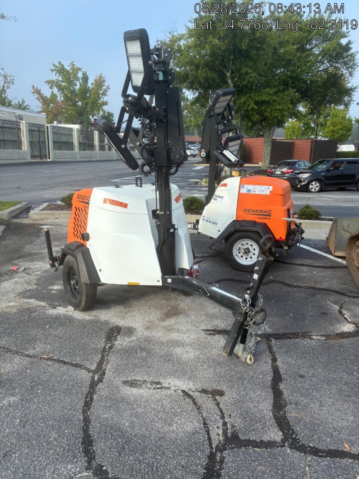 2024 Generac MLT6SKDS-STD4 ELEC WINCH Diesel, Electric Winch Mast, Powerzone Controller, (4) 320W LED Lights, 4kW Generator, 39.9 Gal Fuel Tank, 2" Ball, T3