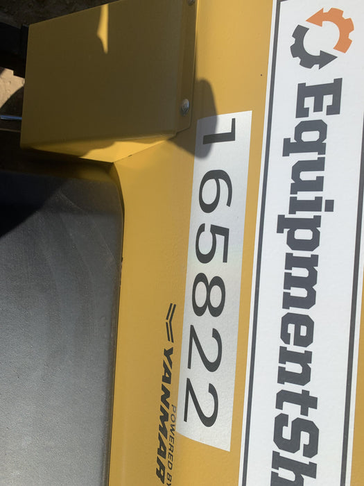 2021 Allmand NLV3GR (4) LED Light Fixture 350W, 23' Vertical Mast, 3kW Prime, Towable, Deep Sea L401, Leveling Jacks, Yanmar T4F 5.8hp