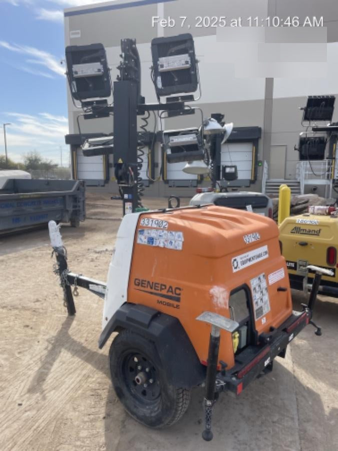 2023 Generac MLT2 Diesel, Flex Switch 120V Input, Powerzone Controller, (4) 320W LED Lights, 4kW Generator, 39.9 Gal Fuel Tank, 2" Ball, T3