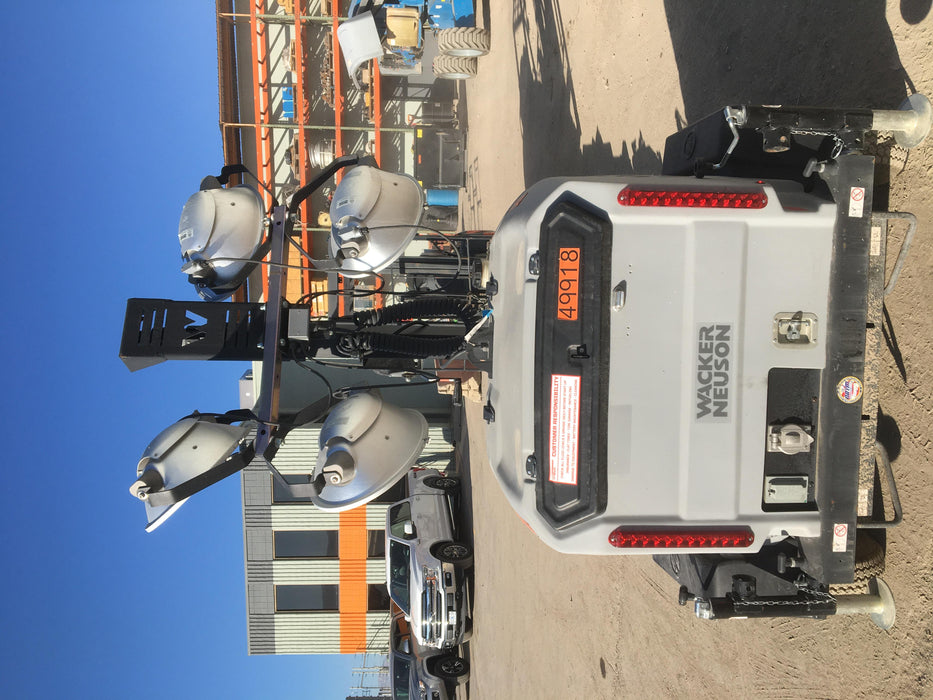 2019 Wacker Neuson LTV6L-MH Mobile Light Tower w/Fuel Level Sensor Installed